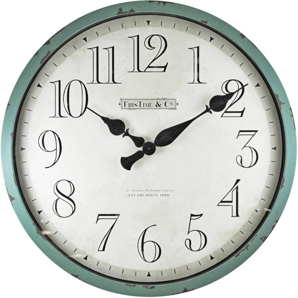 24 In Wall Clock Wayfair